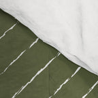 Lines (Moss Green) Comforter Gallery Image 4