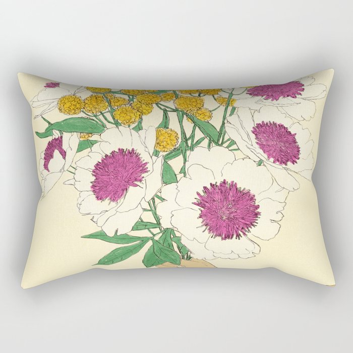 Gorgeous Bouquet Chiaro Rectangular Pillow Gallery Image 1