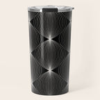 Geometric Orb Pattern XII Travel Mug Gallery Image 1