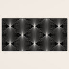Geometric Orb Pattern XII Desk Mat Gallery Image 3