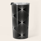 Geometric Orb Pattern XII Travel Mug Gallery Image 3