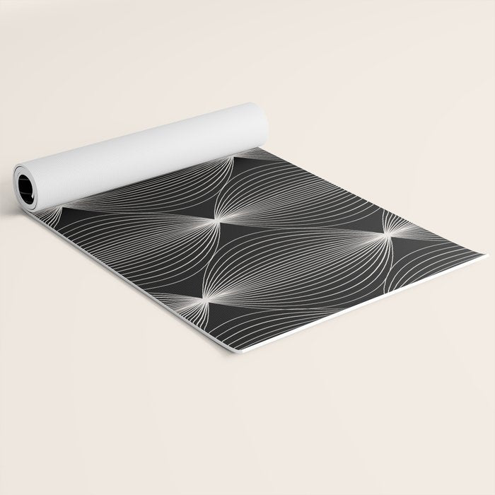 Geometric Orb Pattern XII Yoga Mat Gallery Image 2