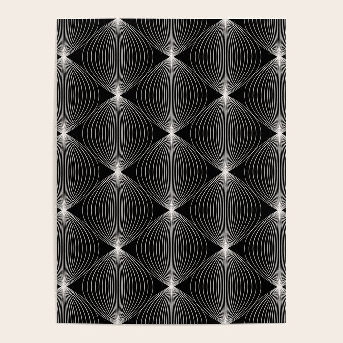 Geometric Orb Pattern XII Poster Gallery Image 1