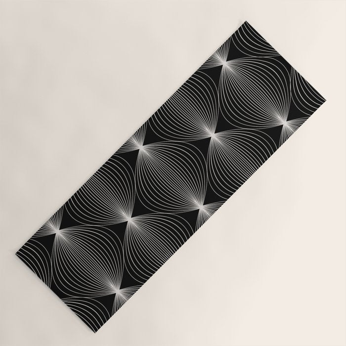 Geometric Orb Pattern XII Yoga Mat Gallery Image 1