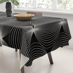 Geometric Orb Pattern XII Tablecloth Gallery Image 3