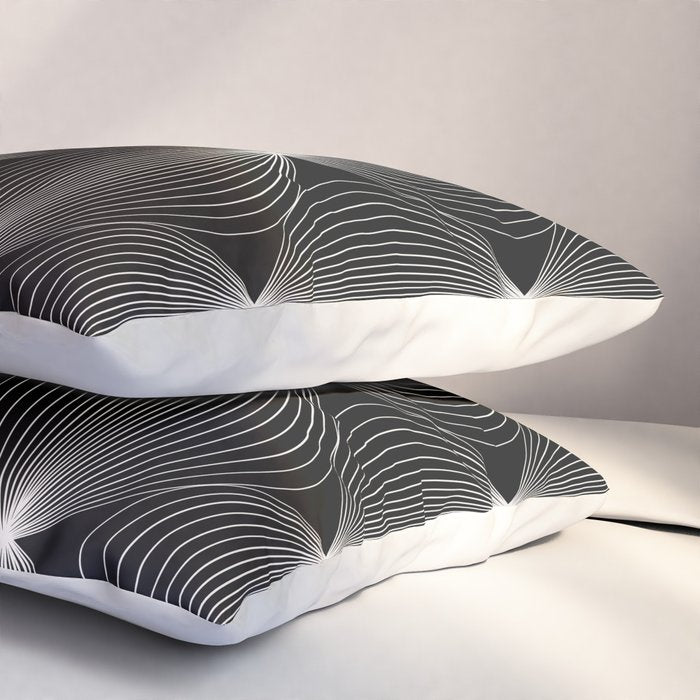 Geometric Orb Pattern XII Pillow Sham Gallery Image 3