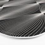 Geometric Orb Pattern XII Bath Mat Gallery Image 3