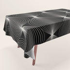 Geometric Orb Pattern XII Tablecloth Gallery Image 1