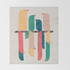 Quartet Throw Blanket Gallery Image 2