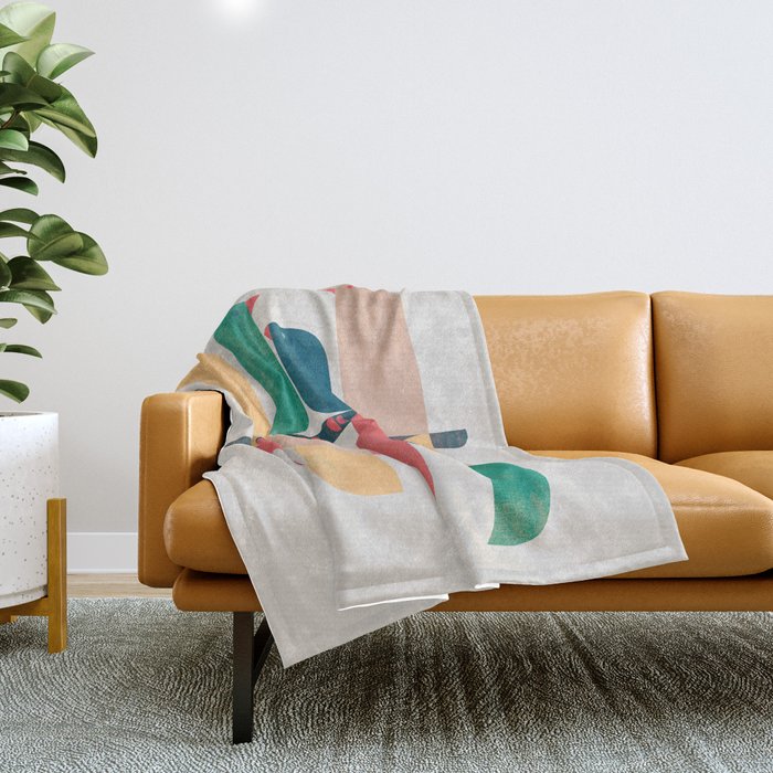 Quartet Throw Blanket Gallery Image 1