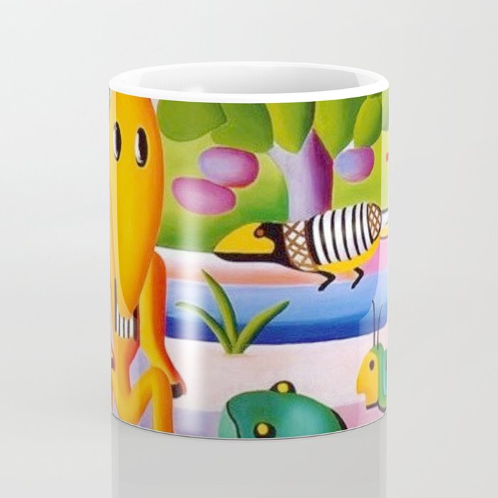 Classical Masterpiece 'A Cuca' by Tarsila do Amaral Coffee Mug Gallery Image 4