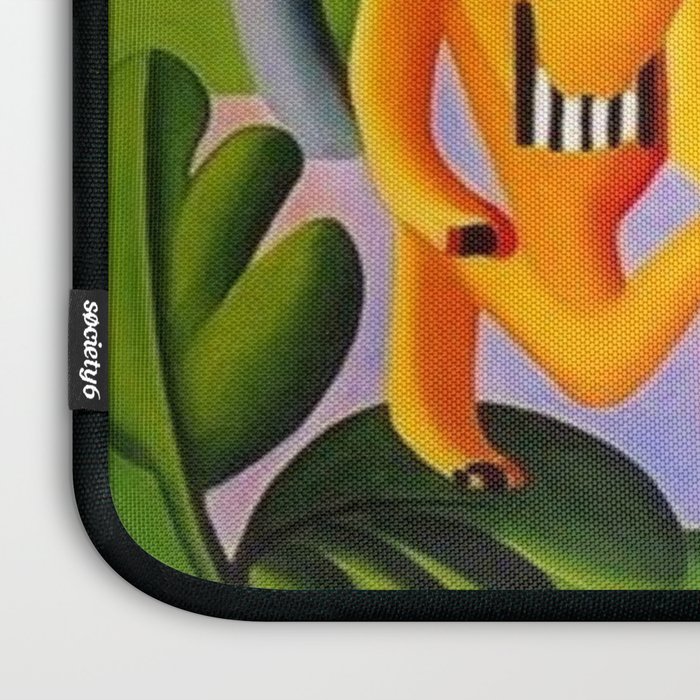 Classical Masterpiece 'A Cuca' by Tarsila do Amaral Laptop Sleeve Gallery Image 3