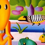 Classical Masterpiece 'A Cuca' by Tarsila do Amaral Coffee Mug Gallery Image 2