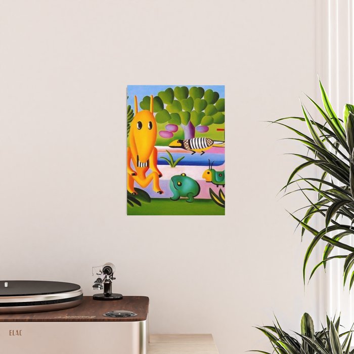 Classical Masterpiece 'A Cuca' by Tarsila do Amaral Poster Gallery Image 2
