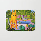 Classical Masterpiece 'A Cuca' by Tarsila do Amaral Bath Mat Gallery Image 1