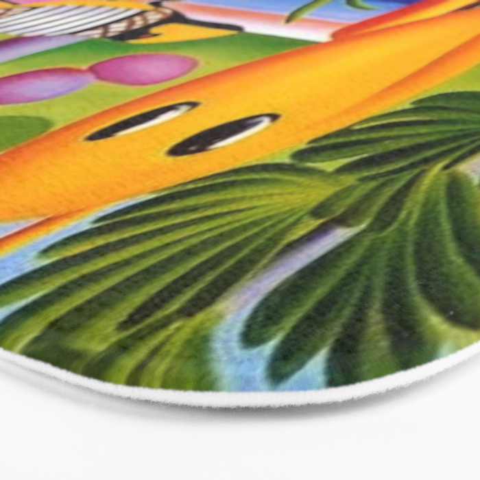 Classical Masterpiece 'A Cuca' by Tarsila do Amaral Bath Mat Gallery Image 3