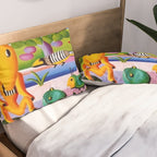 Classical Masterpiece 'A Cuca' by Tarsila do Amaral Pillow Sham Gallery Image 2