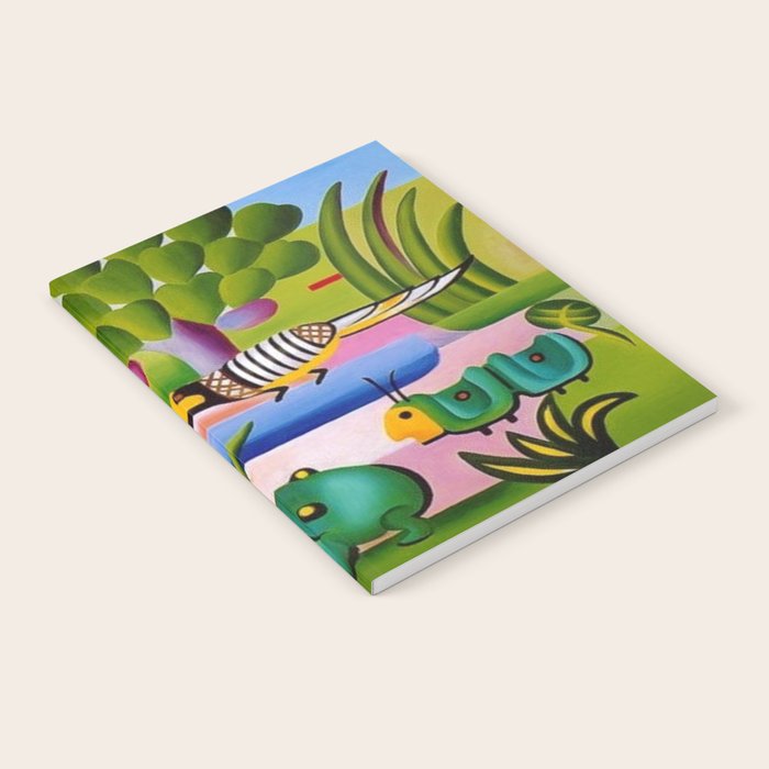 Classical Masterpiece 'A Cuca' by Tarsila do Amaral Notebook Gallery Image 2