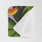 Classical Masterpiece 'A Cuca' by Tarsila do Amaral Throw Blanket Gallery Image 3
