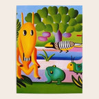 Classical Masterpiece 'A Cuca' by Tarsila do Amaral Poster Gallery Image 4