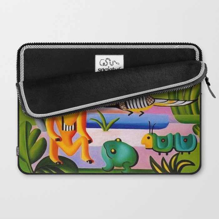 Classical Masterpiece 'A Cuca' by Tarsila do Amaral Laptop Sleeve Gallery Image 2