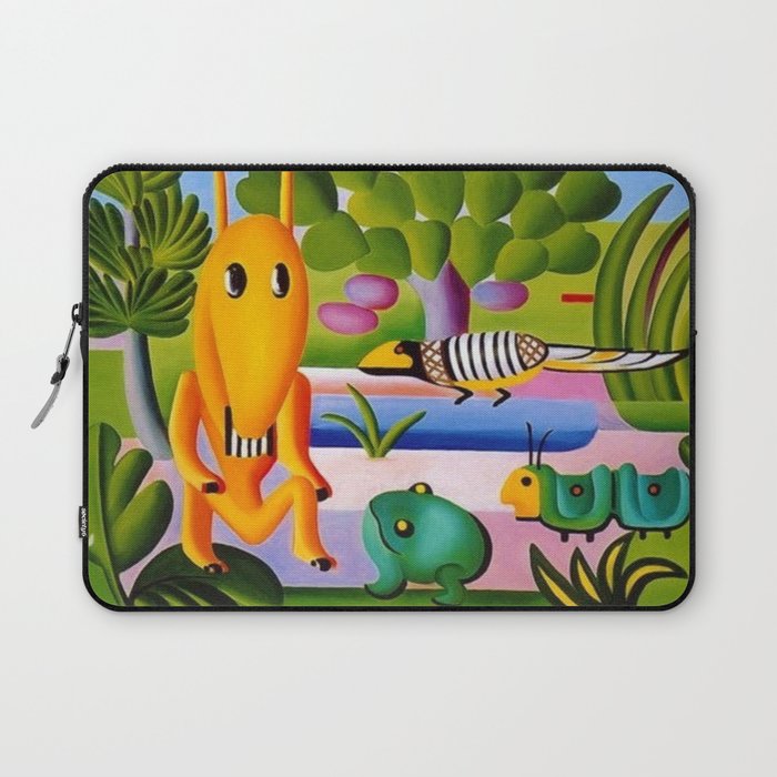 Classical Masterpiece 'A Cuca' by Tarsila do Amaral Laptop Sleeve Gallery Image 1