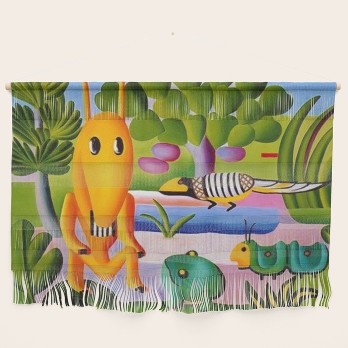 Classical Masterpiece 'A Cuca' by Tarsila do Amaral Wall Hanging Gallery Image 1