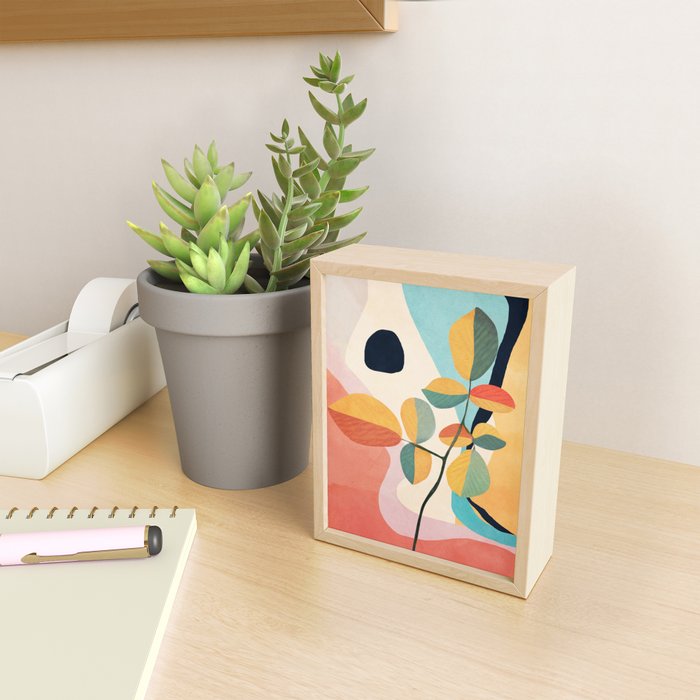 Colorful Branching Out 27 Mini Art Print Gallery Image 2