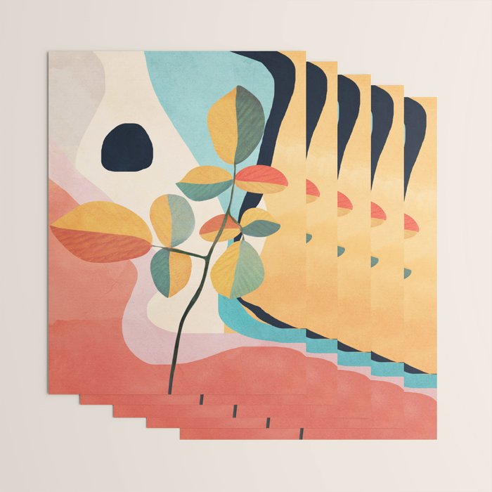 Colorful Branching Out 27 Wrapping Paper Gallery Image 3