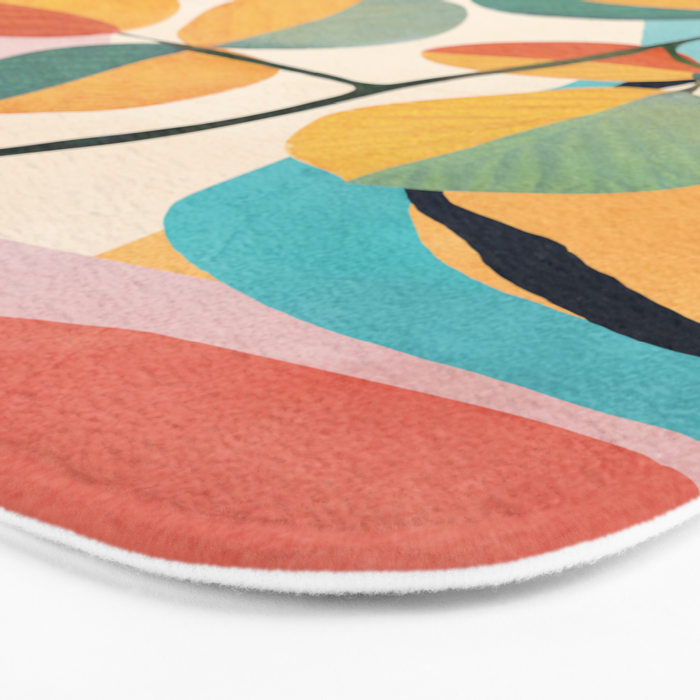 Colorful Branching Out 27 Bath Mat Gallery Image 3