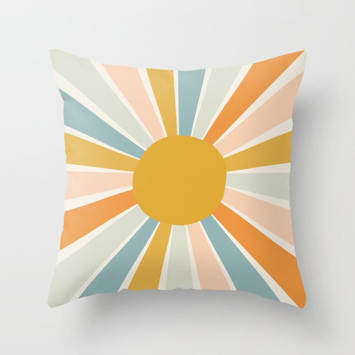 Sunshiny day #2 Throw Pillow Gallery Image 6