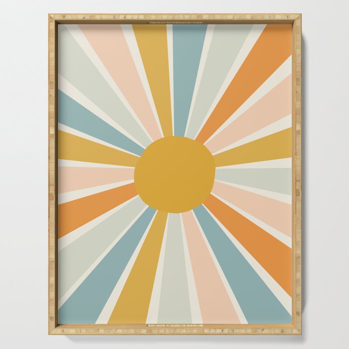 Sunshiny day #2 Serving Tray Gallery Image 1