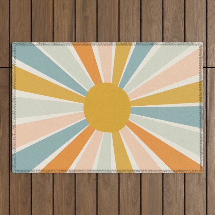 Sunshiny day #2 Outdoor Rug Gallery Image 1