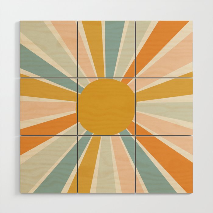 Sunshiny day #2 Wood Wall Art Gallery Image 1