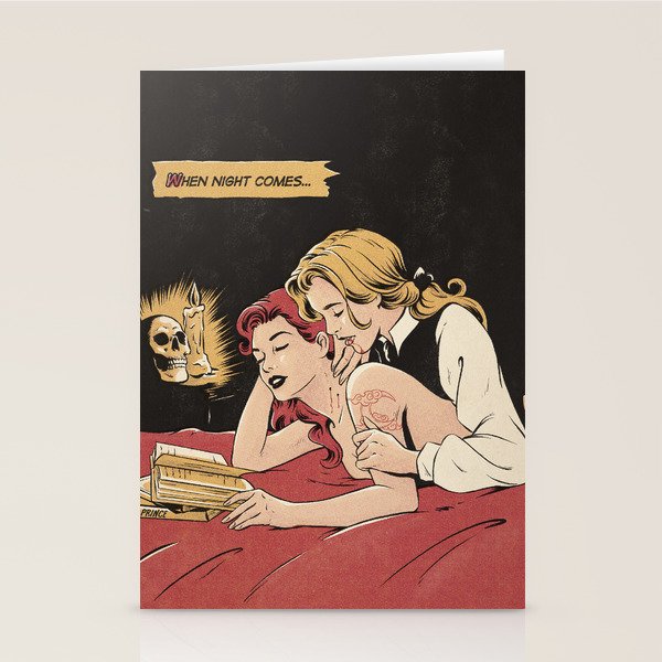 when night comes Stationery Card Gallery Image 2