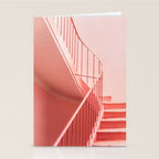 Pink Steps in Cannes | Architectural Minimalism Stationery Card Gallery Image 2