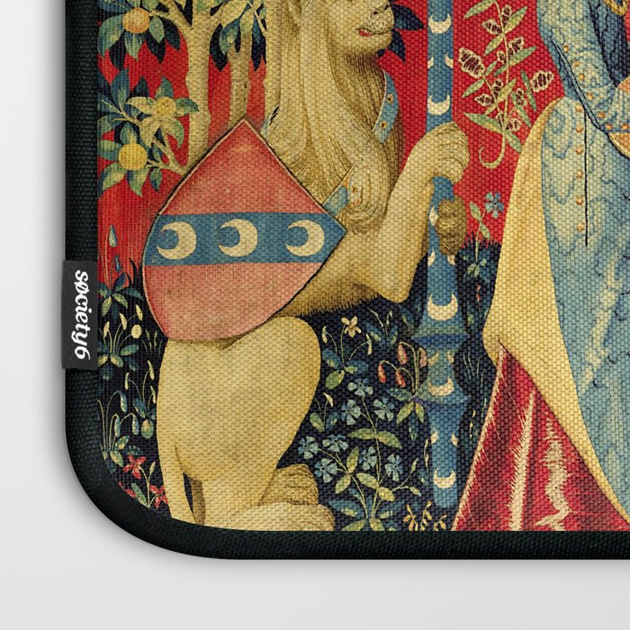 Lady and the Unicorn - Smell Laptop Sleeve Gallery Image 3