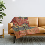 Lady and the Unicorn - Smell Throw Blanket Gallery Image 1