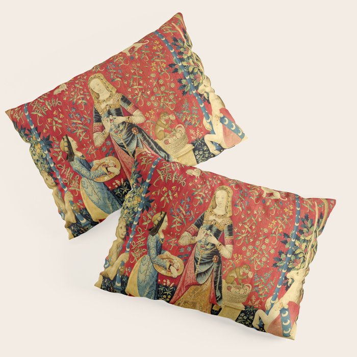 Lady and the Unicorn - Smell Pillow Sham Gallery Image 1