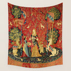 Lady and the Unicorn - Smell Wall Tapestry Gallery Image 4