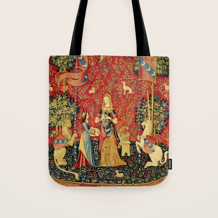 Lady and the Unicorn - Smell Tote Bag Gallery Image 1
