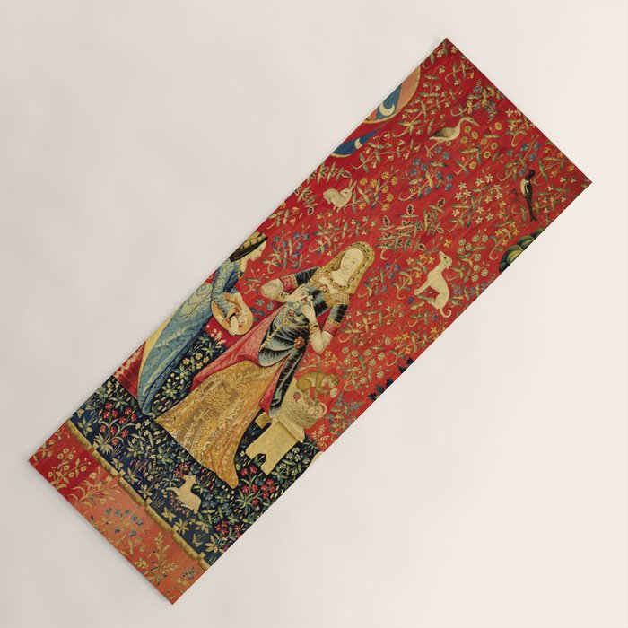 Lady and the Unicorn - Smell Yoga Mat Gallery Image 1