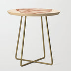 Abstract Face 90 Side Table Gallery Image 1