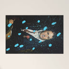 Brutalized Portrait of a Gentleman 1 Welcome Mat Gallery Image 1