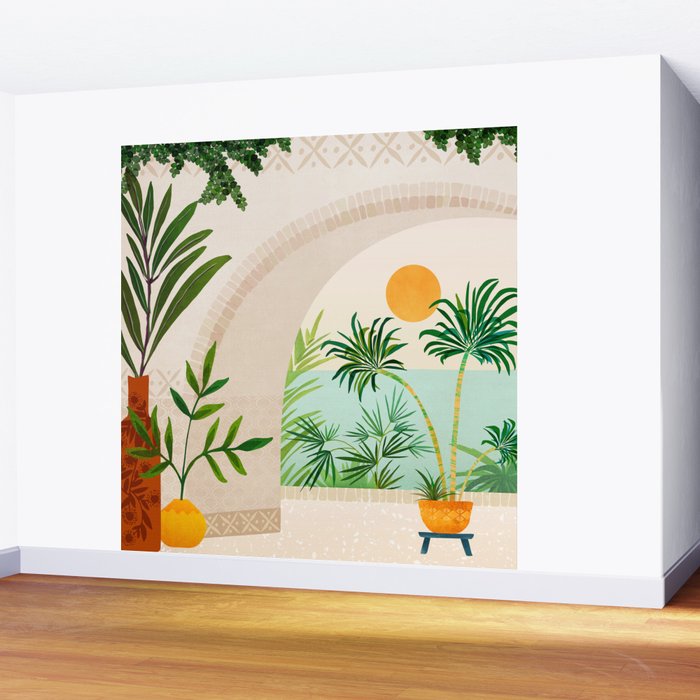 Baja Seaside Landscape Wall Mural Gallery Image 2