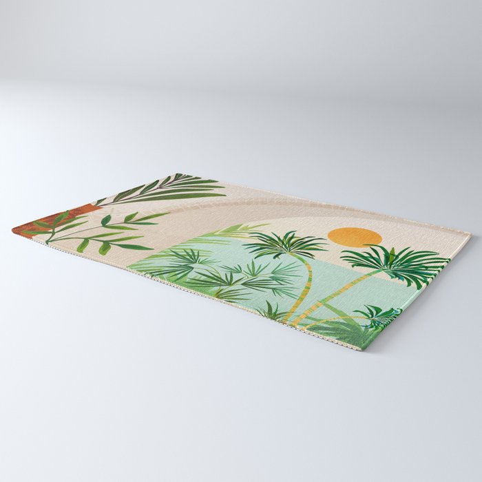 Baja Seaside Landscape Rug Gallery Image 3