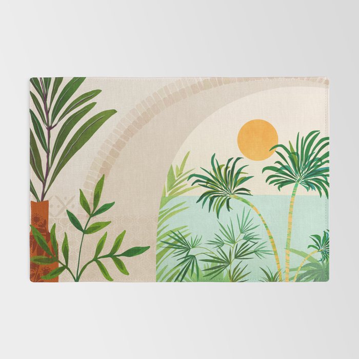 Baja Seaside Landscape Rug Gallery Image 2