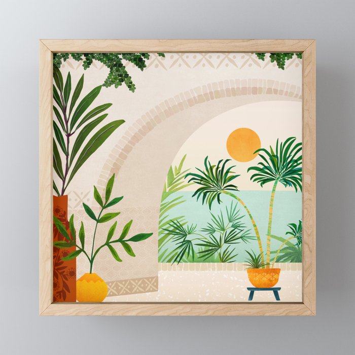 Baja Seaside Landscape Mini Art Print Gallery Image 1
