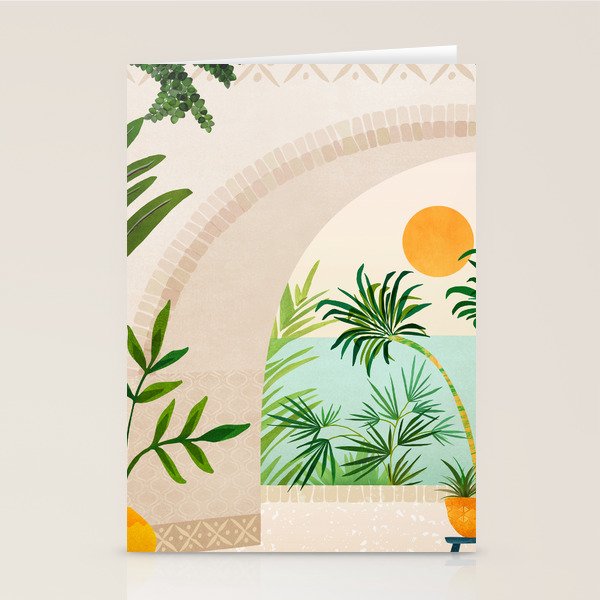Baja Seaside Landscape Stationery Card Gallery Image 2