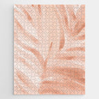 Pastel watercolor leaf detail Jigsaw Puzzle Gallery Image 1